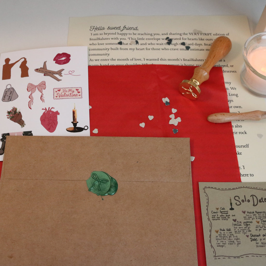 February SnailSalutes Letter- Valentines Edition